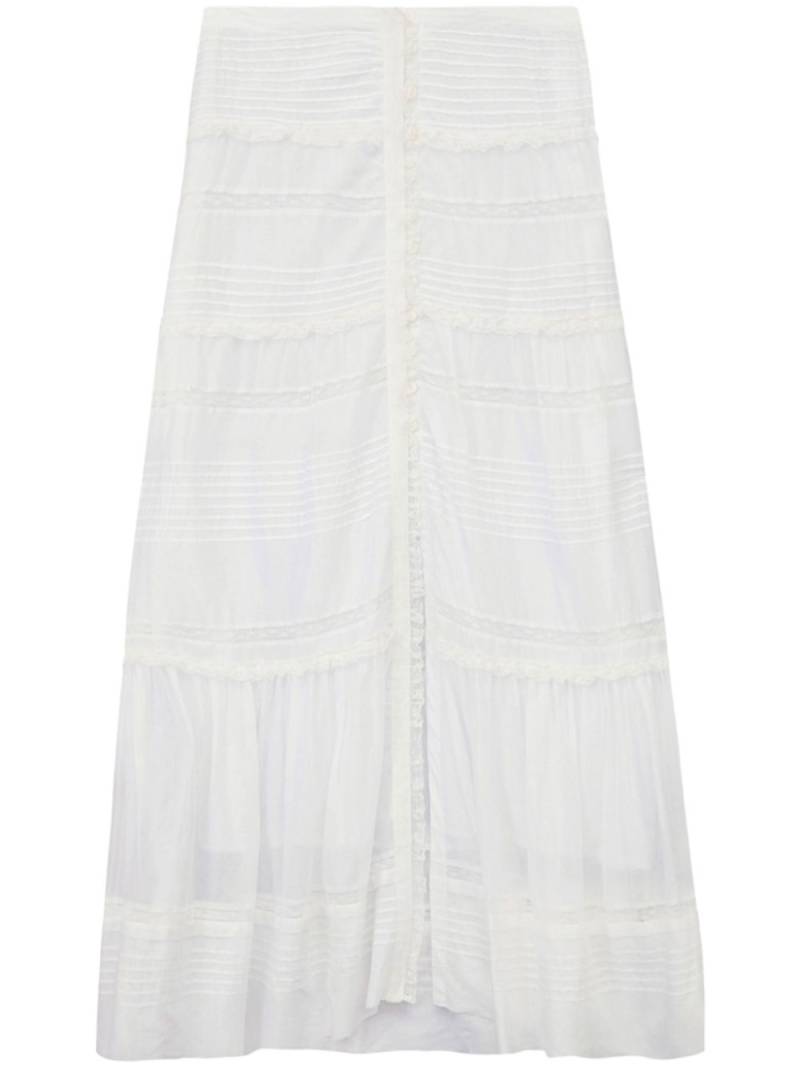 MARANT ÉTOILE Gihane maxi skirt - White von MARANT ÉTOILE