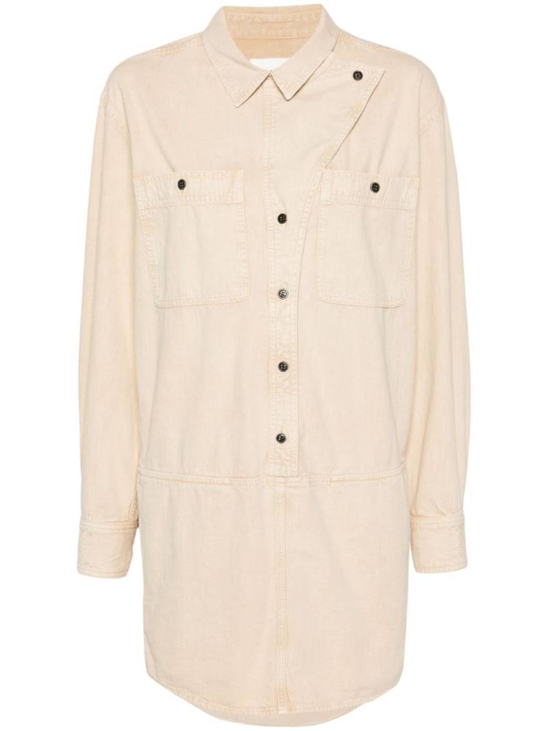 MARANT ÉTOILE Ilaya denim dress - Neutrals von MARANT ÉTOILE