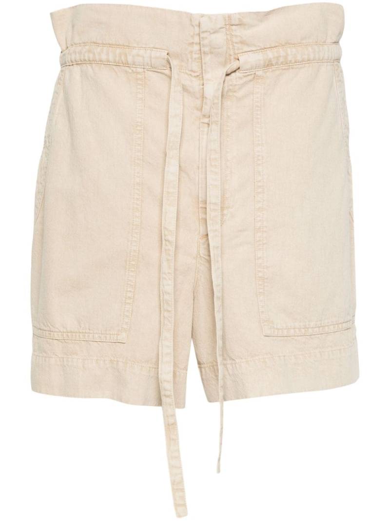 MARANT ÉTOILE Ipolyte cotton shorts - Neutrals von MARANT ÉTOILE