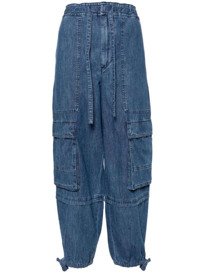 MARANT ÉTOILE Ivy high-rise wide-leg jeans - Blue von MARANT ÉTOILE