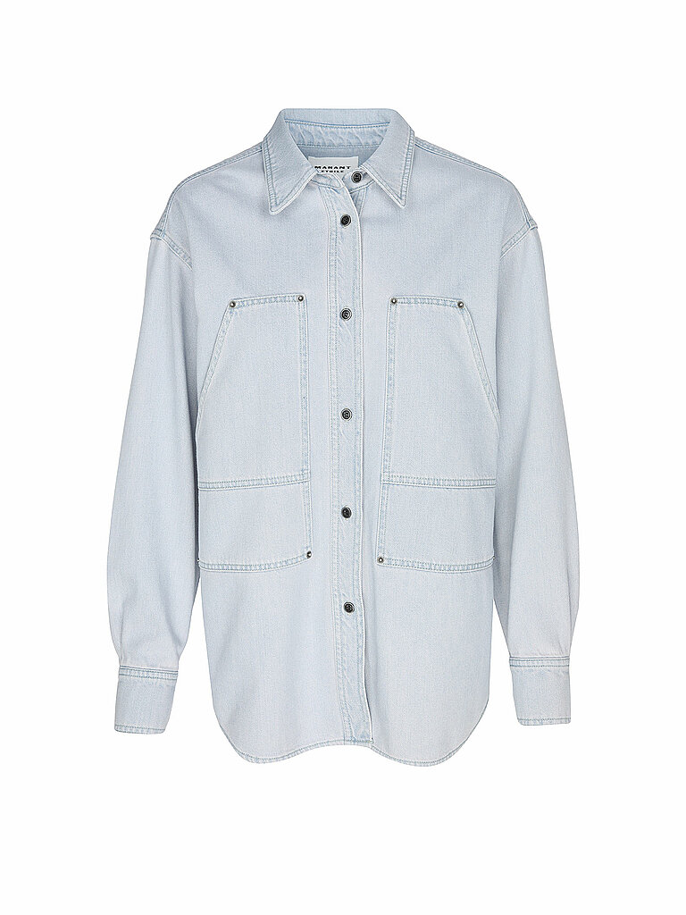 MARANT ETOILE Jeansbluse OKELY hellblau | 34 MARANT ETOILE Jeansbluse OKELY hellblau | 34 von MARANT ETOILE