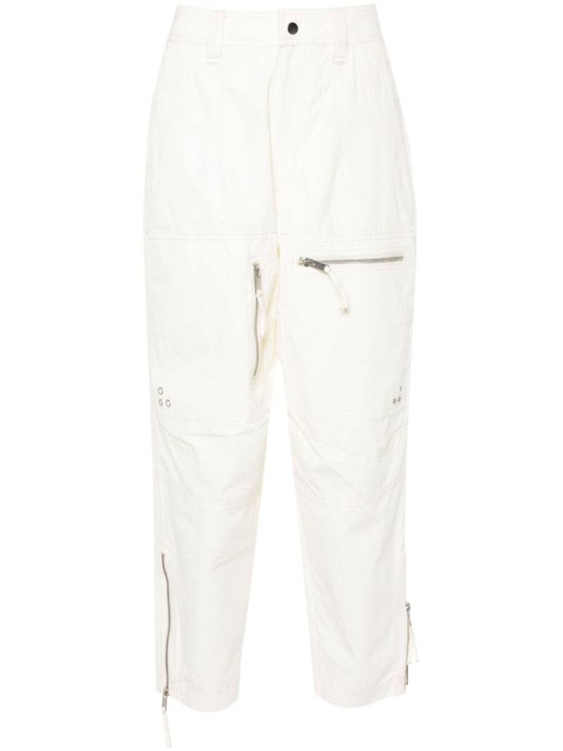 MARANT ÉTOILE Kelvin cotton trousers - Neutrals von MARANT ÉTOILE