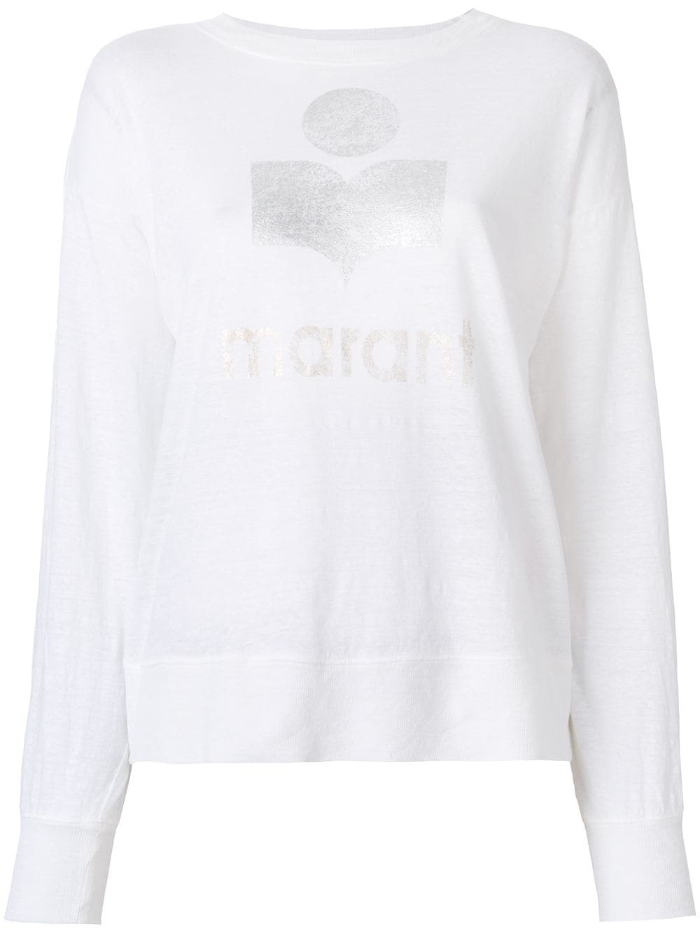 MARANT ÉTOILE Klowia T-shirt - White von MARANT ÉTOILE