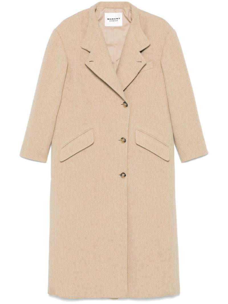 MARANT ÉTOILE Lewina coat - Neutrals von MARANT ÉTOILE