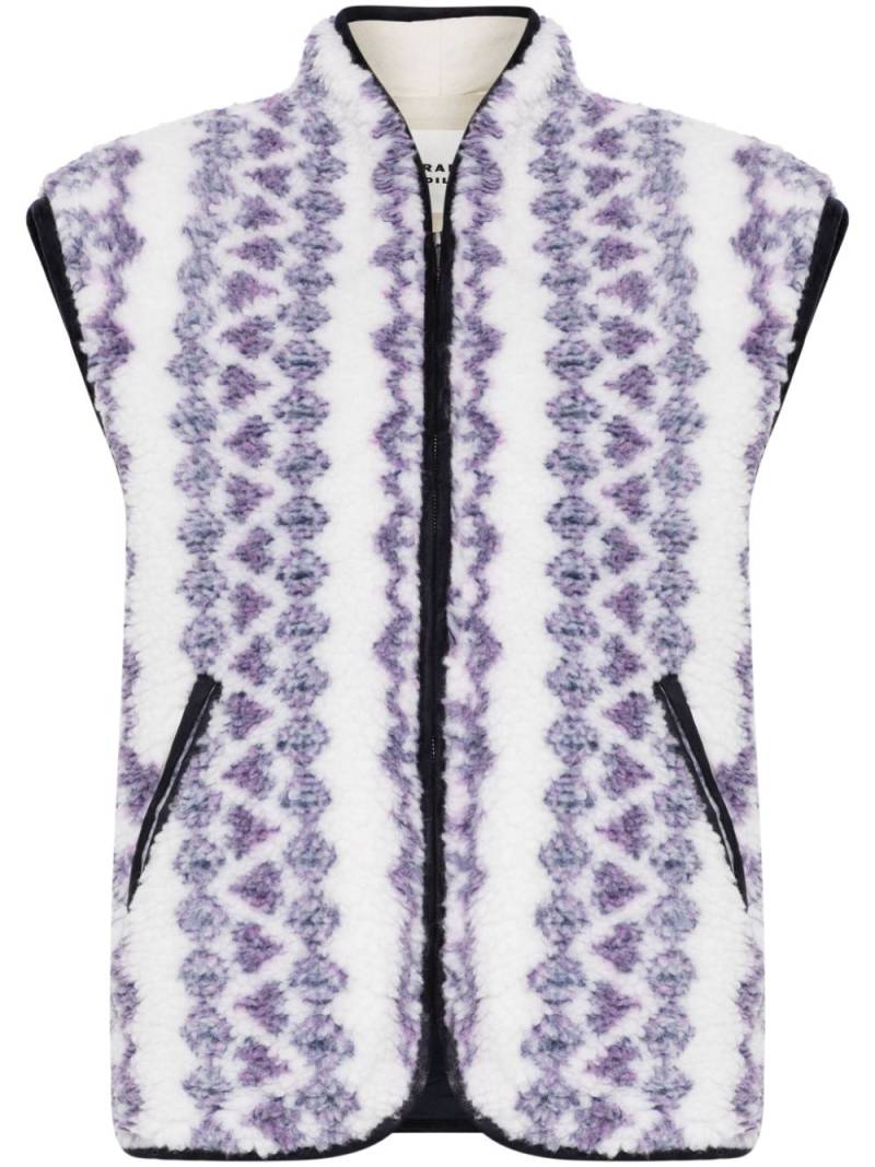 MARANT ÉTOILE Maximilia gilet - White von MARANT ÉTOILE