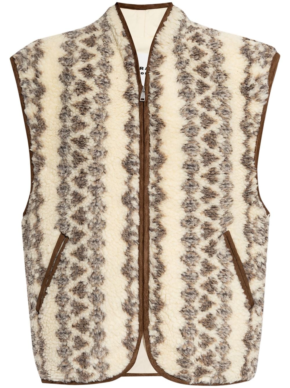 MARANT ÉTOILE Maximilia vest - Neutrals von MARANT ÉTOILE