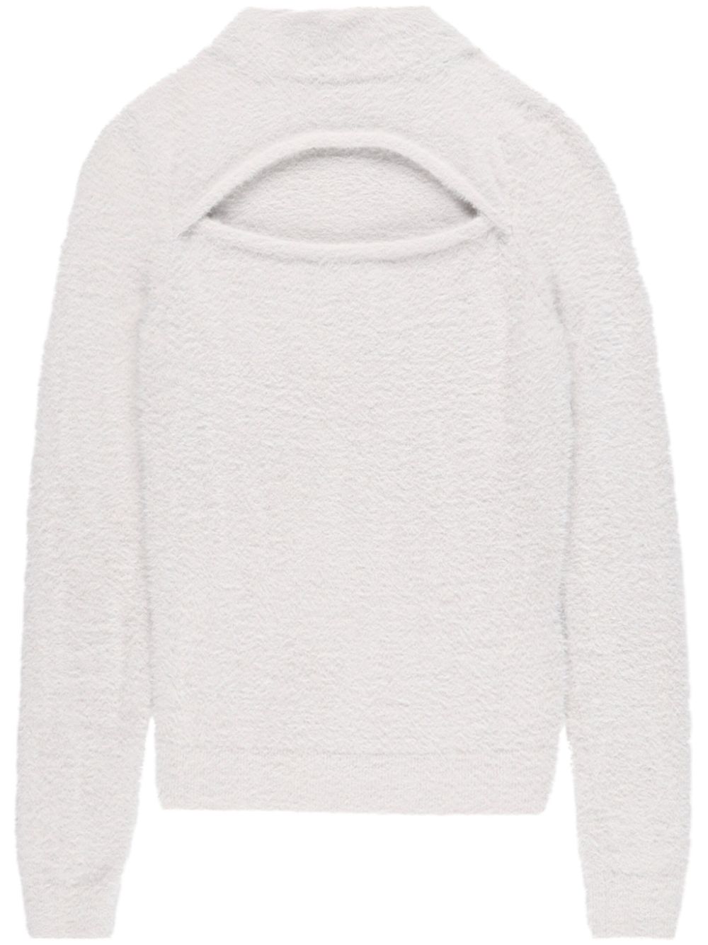 MARANT ÉTOILE Mayers cut-out jumper - White von MARANT ÉTOILE