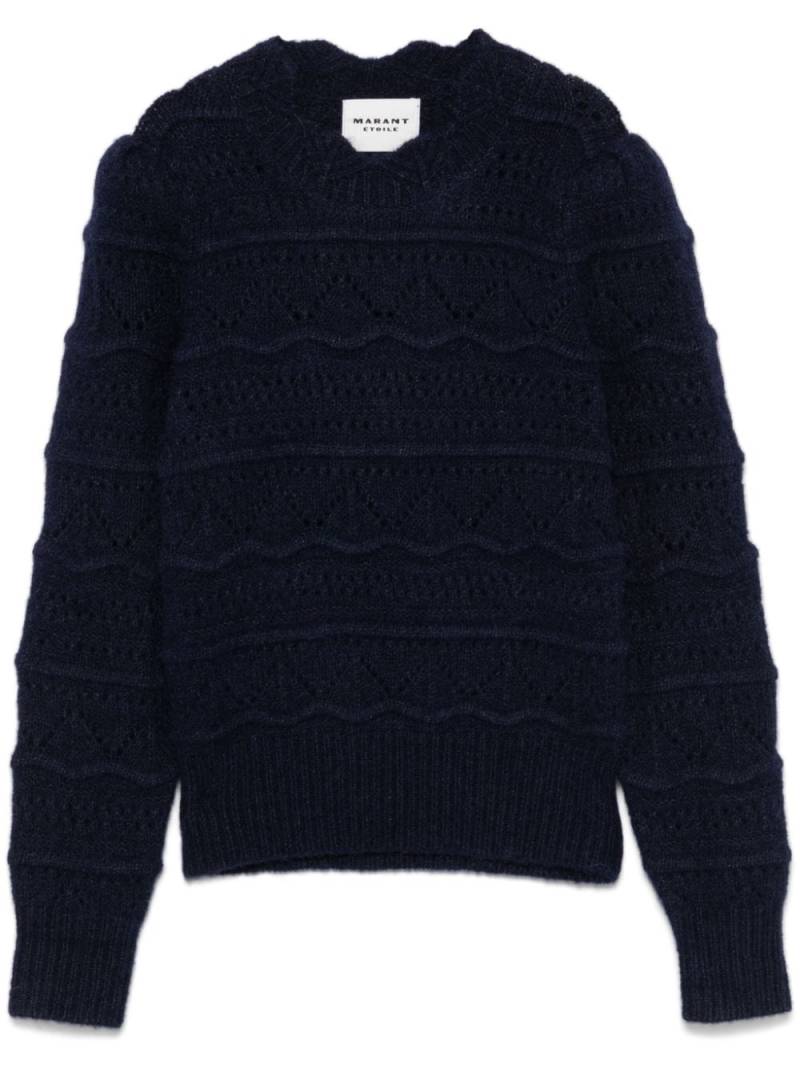 MARANT ÉTOILE Othona sweater - Blue von MARANT ÉTOILE