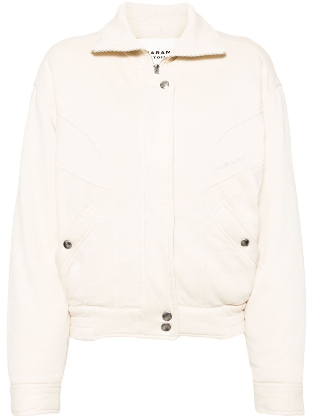 MARANT ÉTOILE Paverti panelled bomber jacket - Neutrals von MARANT ÉTOILE