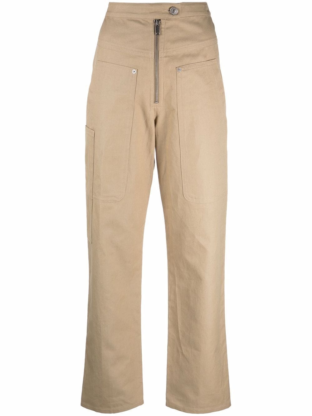 MARANT ÉTOILE Phil straight-leg trousers - Neutrals von MARANT ÉTOILE