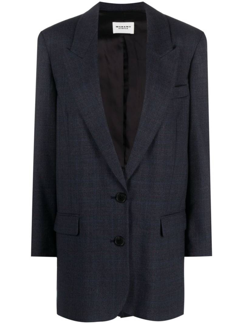 MARANT ÉTOILE Precious wool blazer - Blue von MARANT ÉTOILE