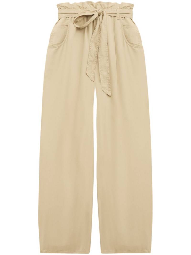 MARANT ÉTOILE Priana belted trousers - Neutrals von MARANT ÉTOILE