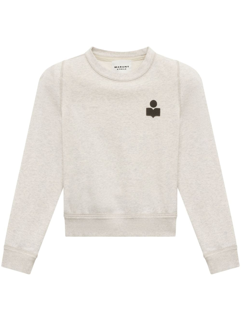 MARANT ÉTOILE Prissa logo-print sweatshirt - Neutrals von MARANT ÉTOILE