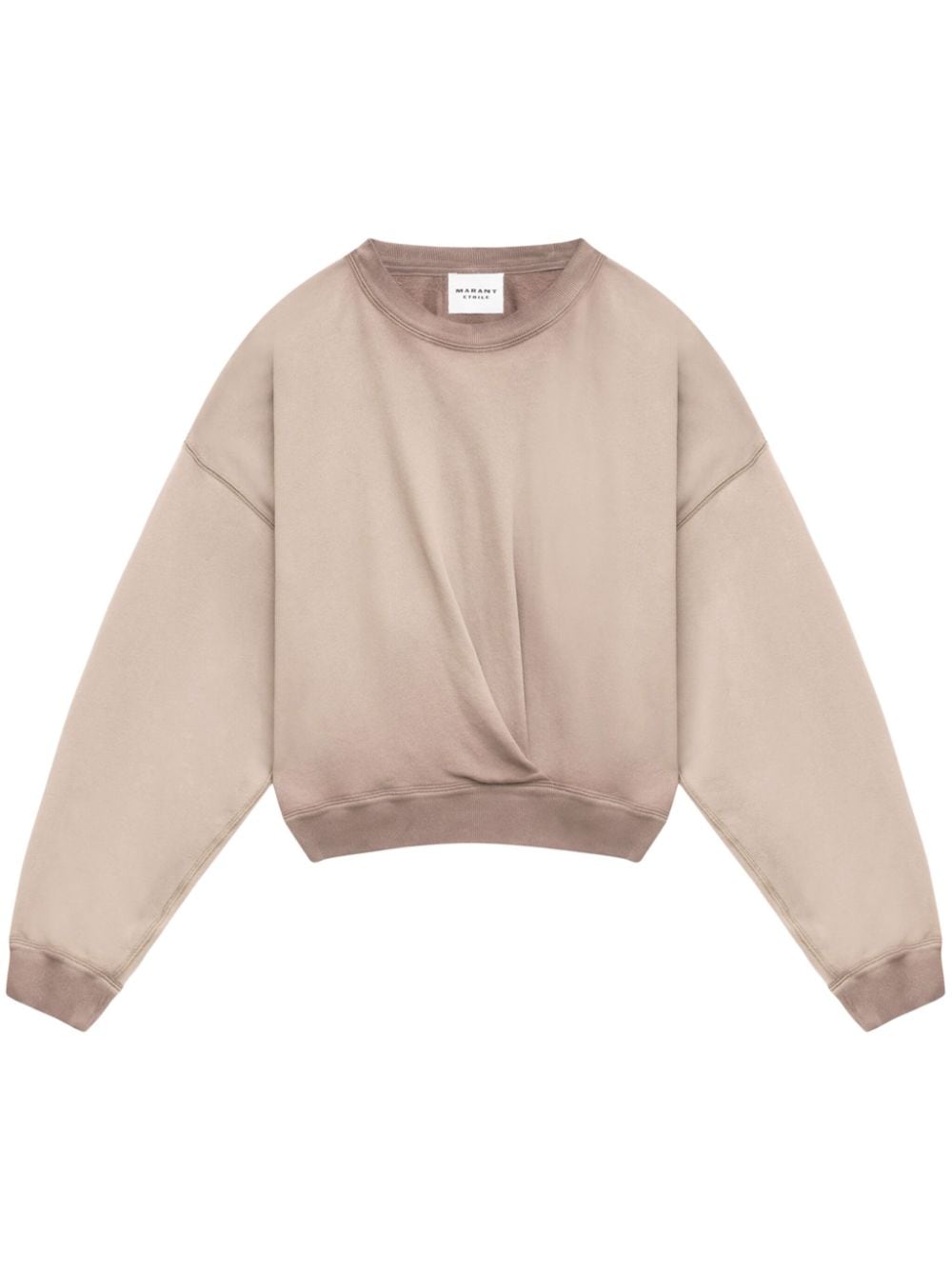 MARANT ÉTOILE Sheila sweatshirt - Neutrals von MARANT ÉTOILE