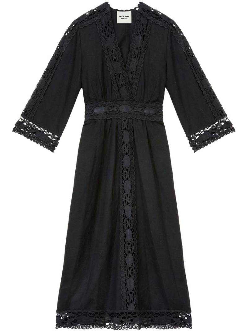 MARANT ÉTOILE Veona dress - Black von MARANT ÉTOILE