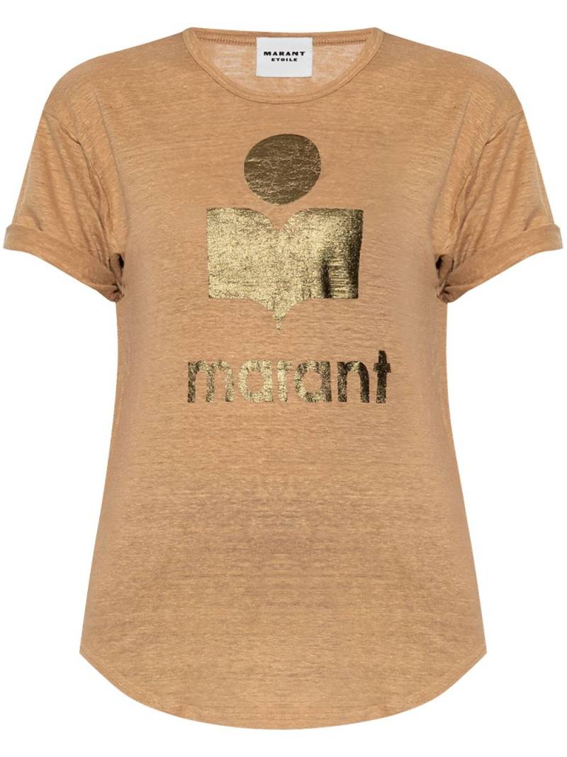 MARANT ÉTOILE Zewel T-shirt - Neutrals von MARANT ÉTOILE