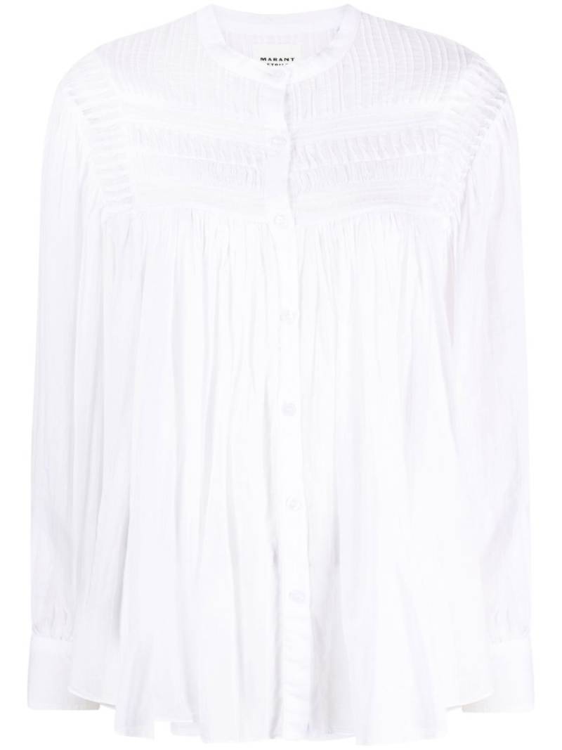 MARANT ÉTOILE Plalia blouse - White von MARANT ÉTOILE