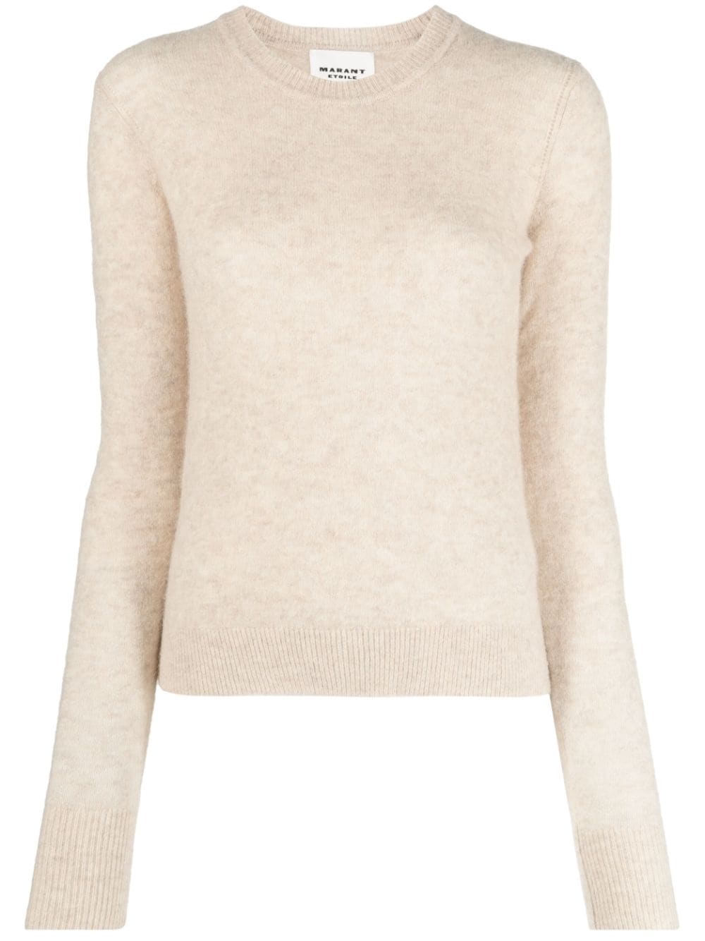 MARANT ÉTOILE mélange-effect crew-neck jumper - Neutrals von MARANT ÉTOILE