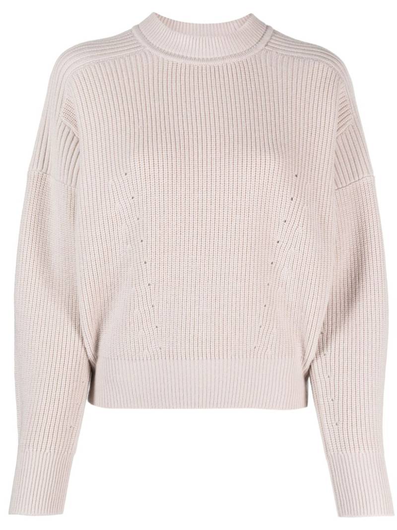 MARANT ÉTOILE crew-neck wool jumper - Neutrals von MARANT ÉTOILE