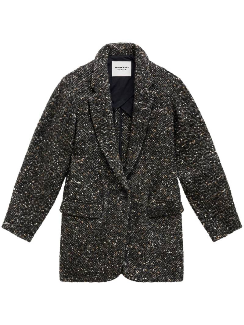 MARANT ÉTOILE Hayden single-breasted blazer - Black von MARANT ÉTOILE