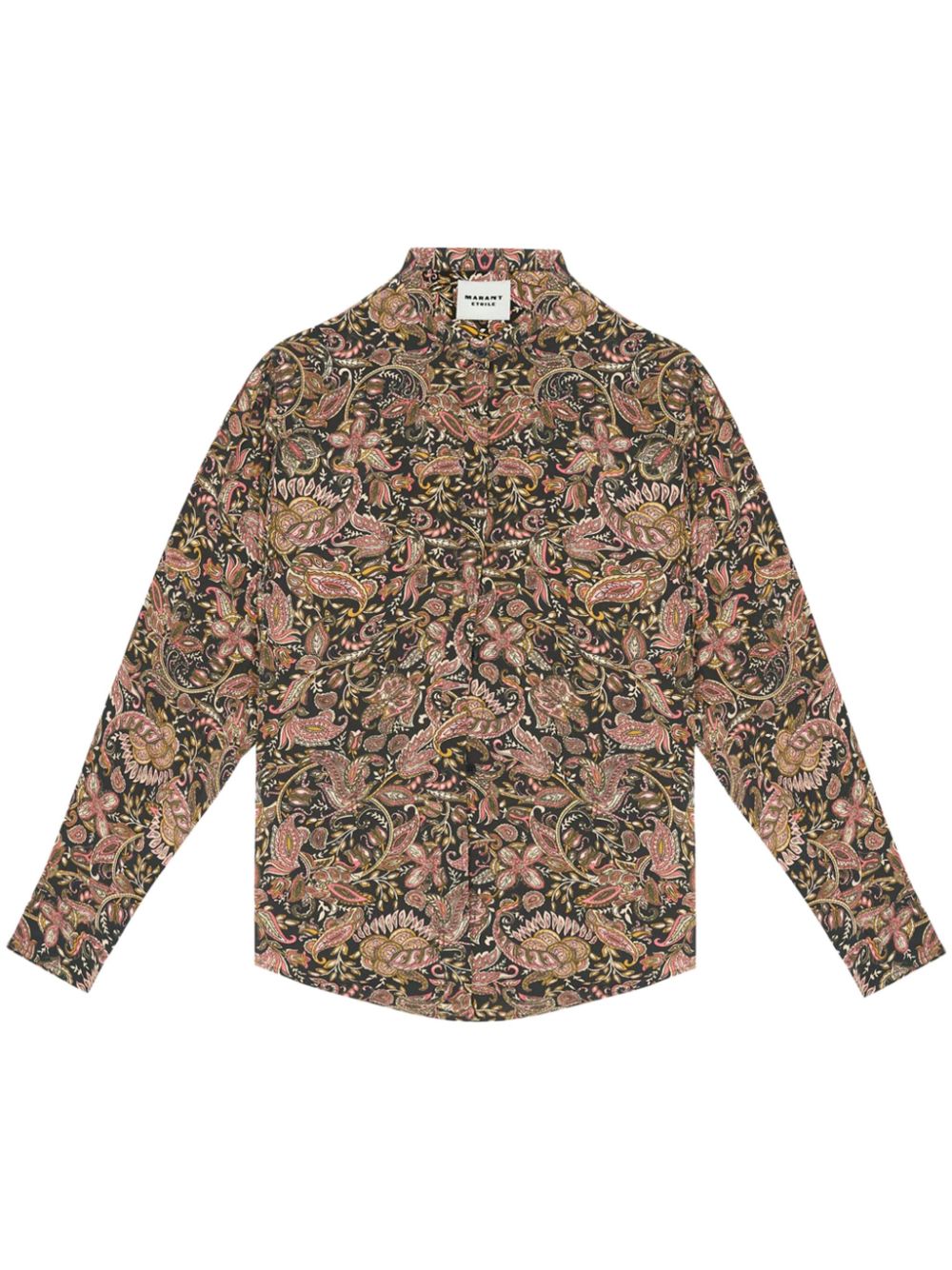 MARANT ÉTOILE floral-print shirt - Black von MARANT ÉTOILE