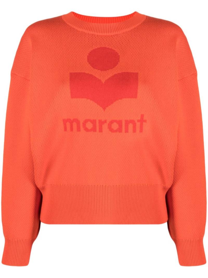 MARANT ÉTOILE intarsia-knit jumper - Orange von MARANT ÉTOILE