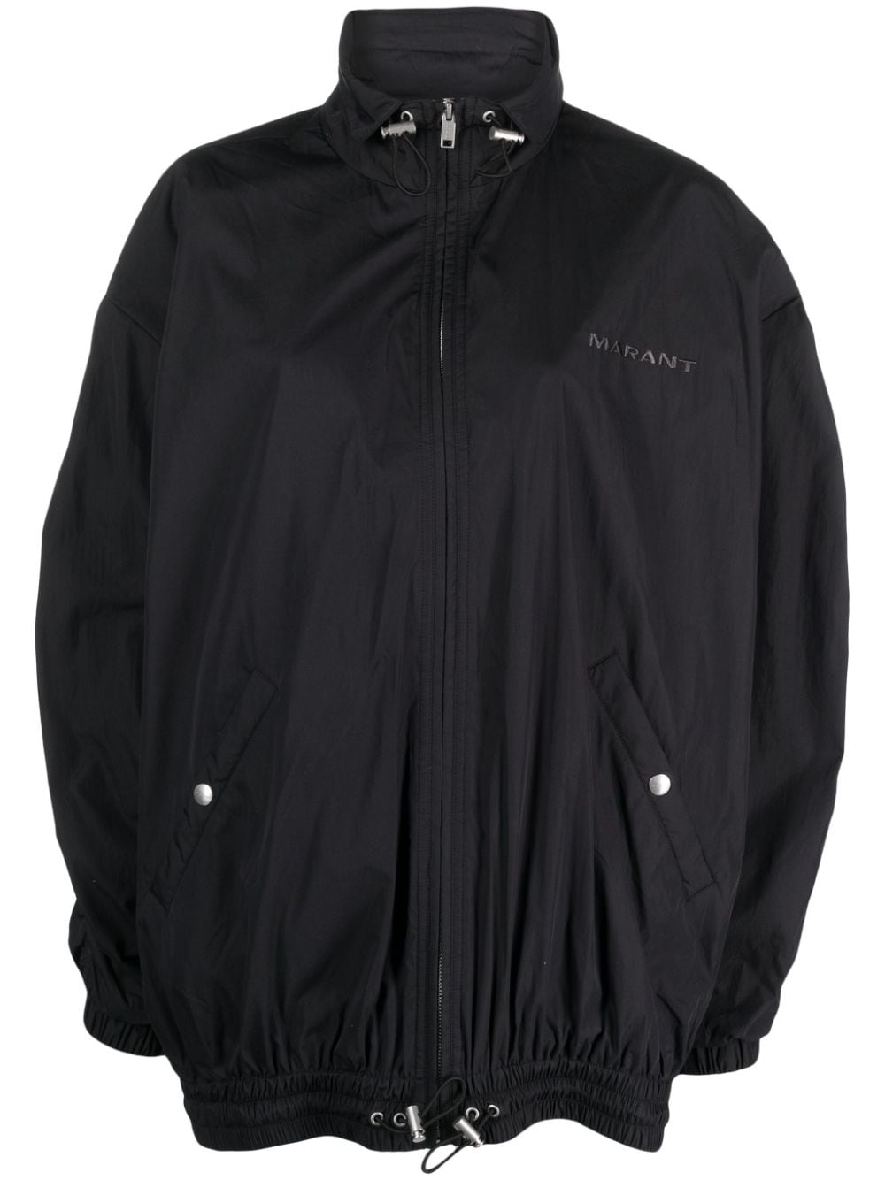 MARANT ÉTOILE Buster windbreaker jacket - Black von MARANT ÉTOILE