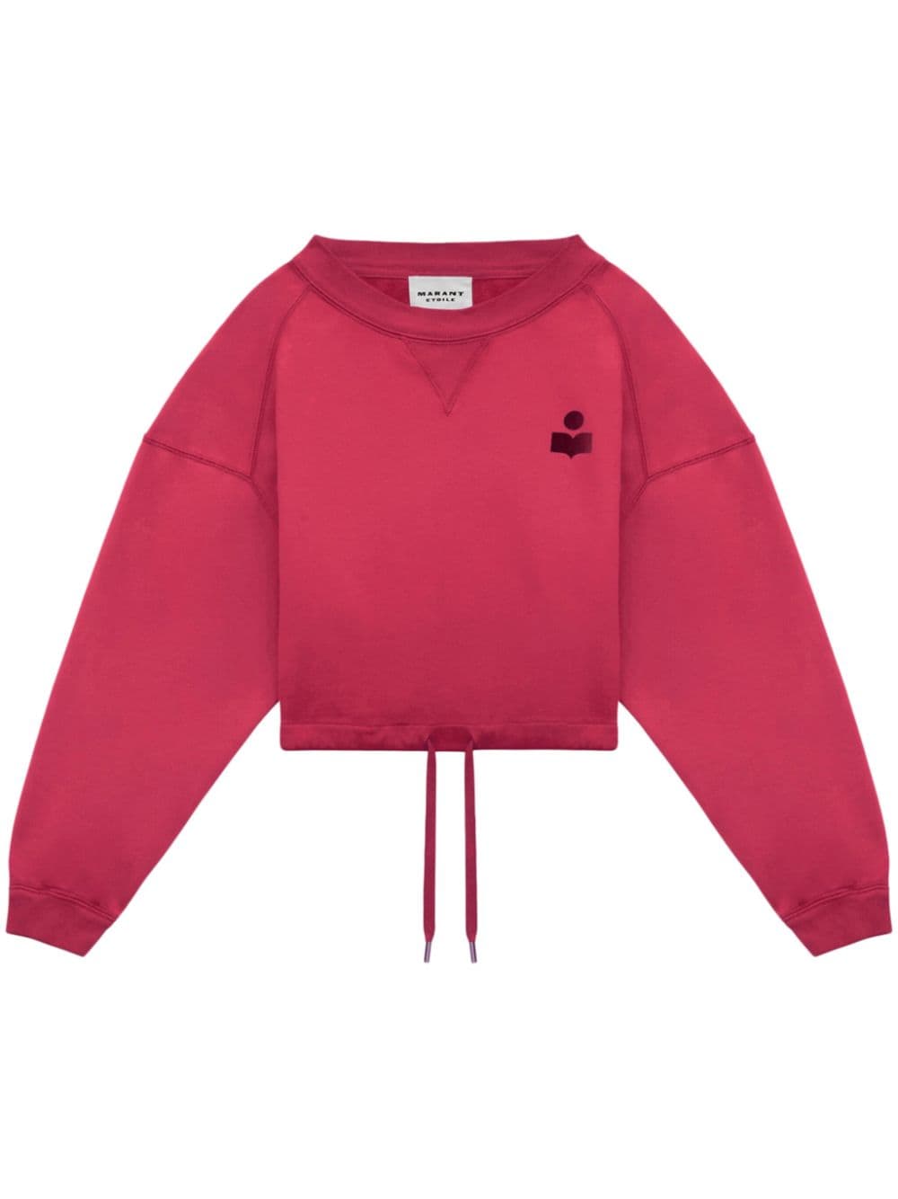 MARANT ÉTOILE logo sweatshirt - Pink von MARANT ÉTOILE