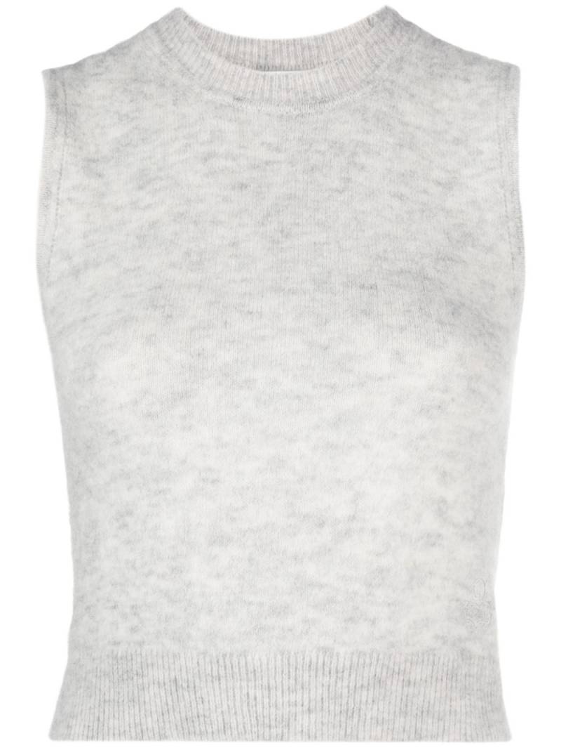 MARANT ÉTOILE mélange-effect fine-knit vest - Grey von MARANT ÉTOILE