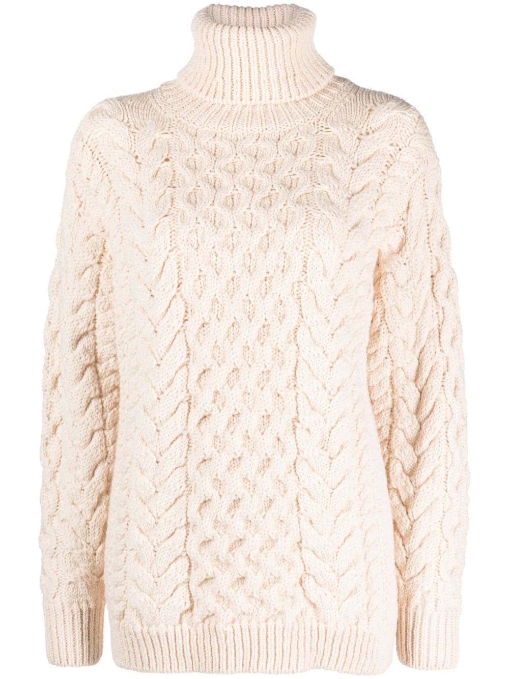 MARANT ÉTOILE Jade cable-knit jumper - Neutrals von MARANT ÉTOILE