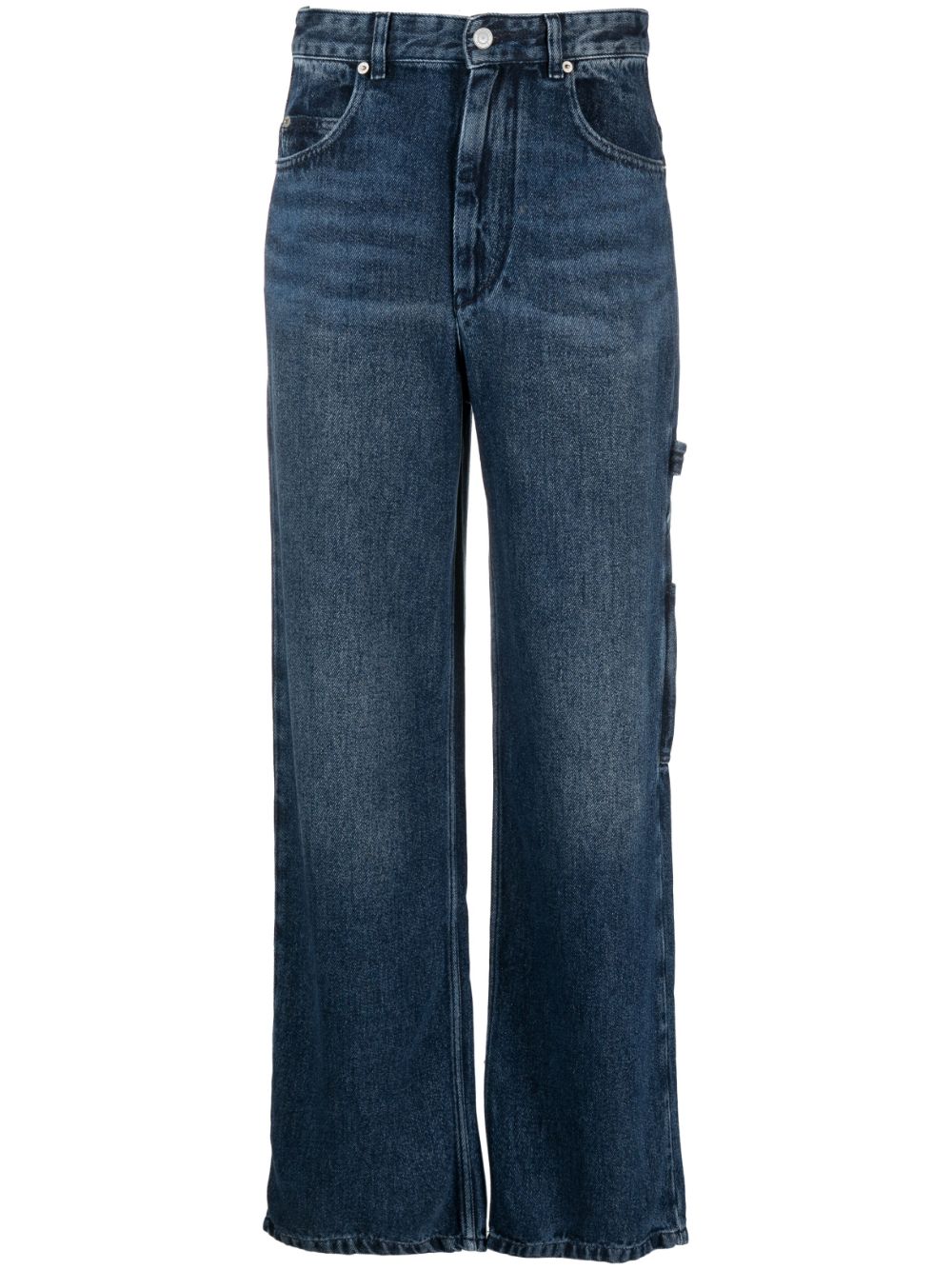 MARANT ÉTOILE straight-leg cotton jeans - Blue von MARANT ÉTOILE