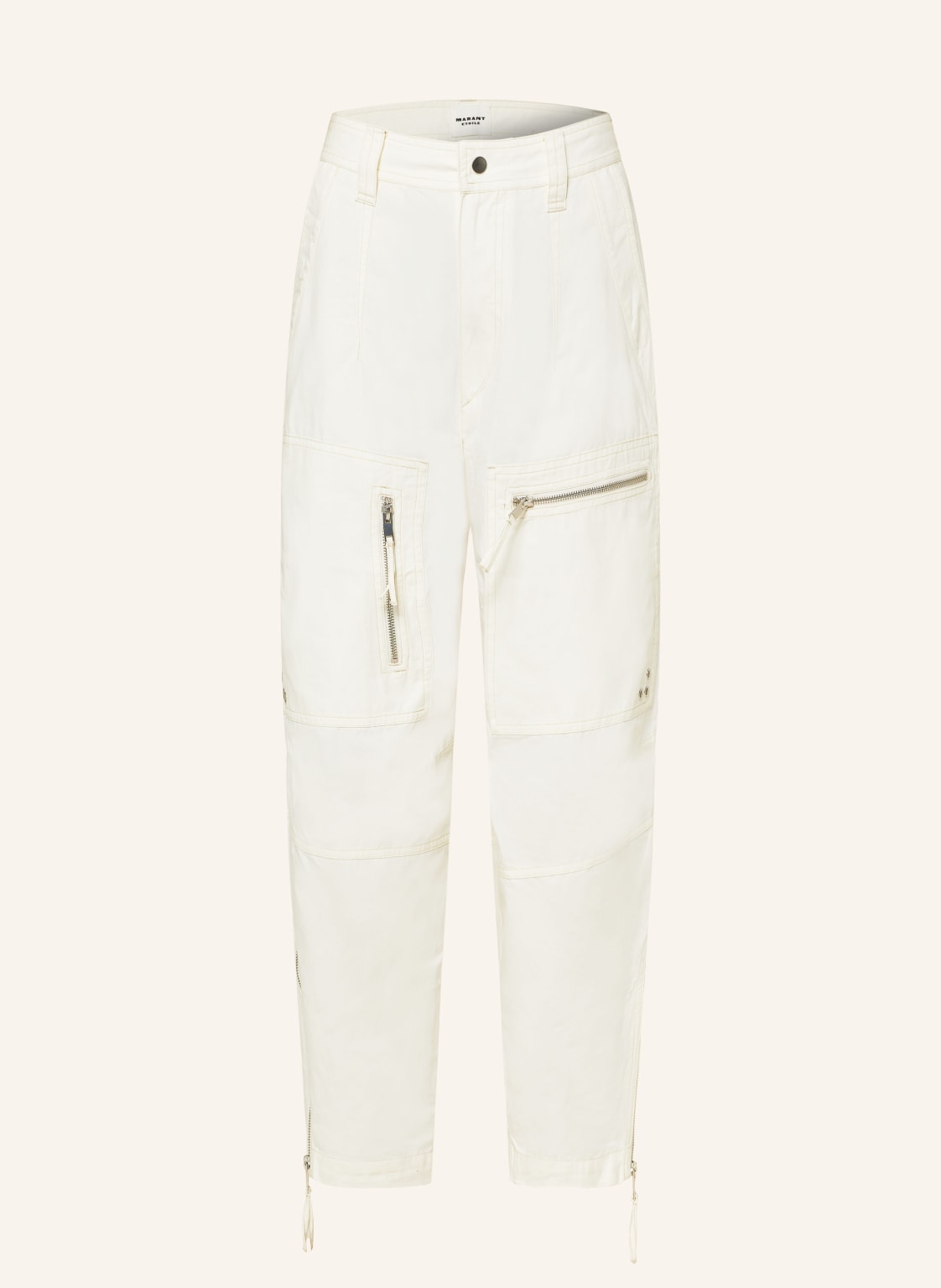 Marant Étoile 7/8-Hose Kelvin weiss Marant Étoile 7/8-Hose Kelvin weiss von MARANT ÉTOILE