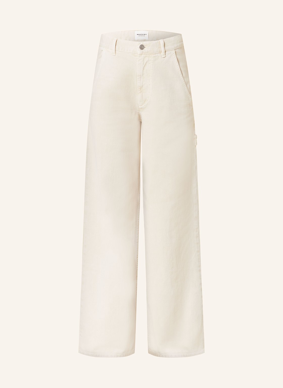 Marant Étoile Boyfriend Jeans Solene weiss von MARANT ÉTOILE