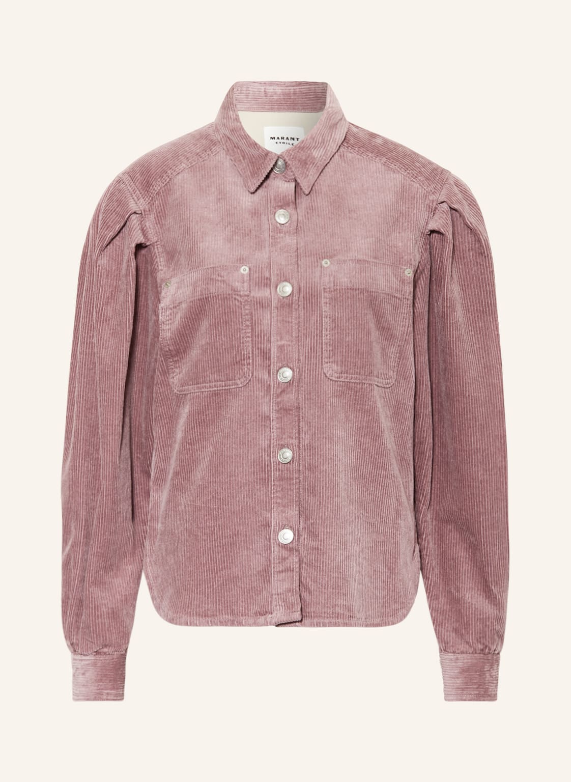 Marant Étoile Cord-Overshirt Renata lila von MARANT ÉTOILE