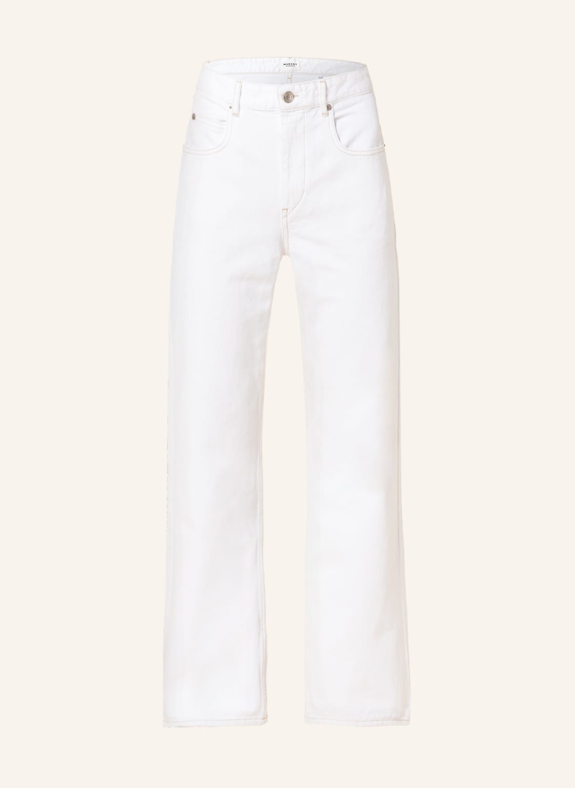 Marant Étoile Flared Jeans Belvira weiss von MARANT ÉTOILE