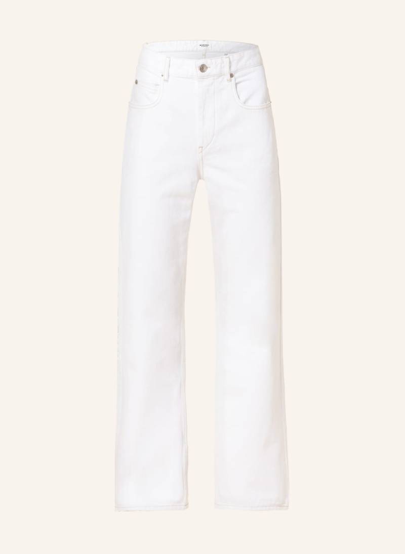 Marant Étoile Flared Jeans Belvira weiss von MARANT ÉTOILE