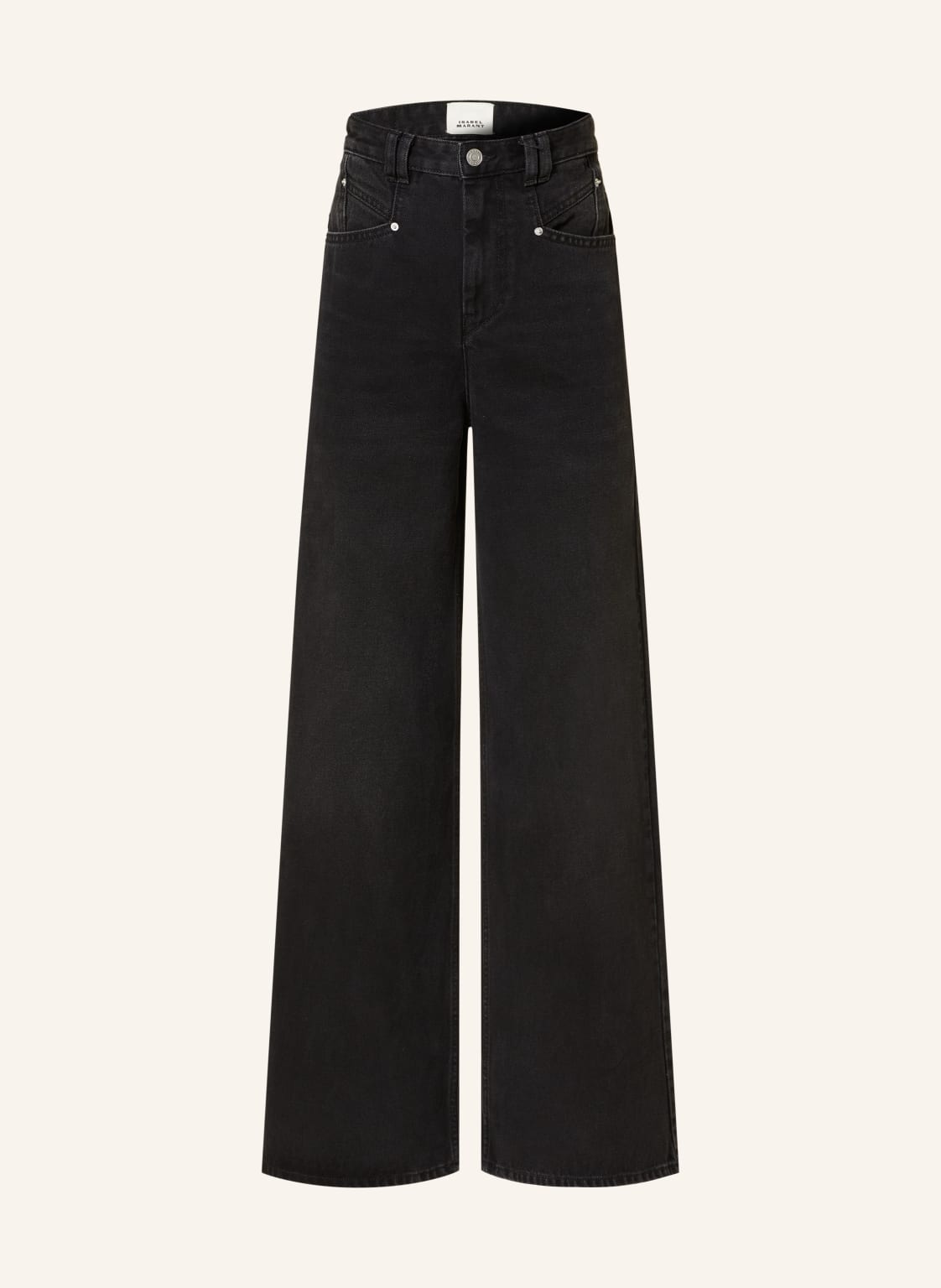 Marant Étoile Flared Jeans Lemony schwarz von MARANT ÉTOILE