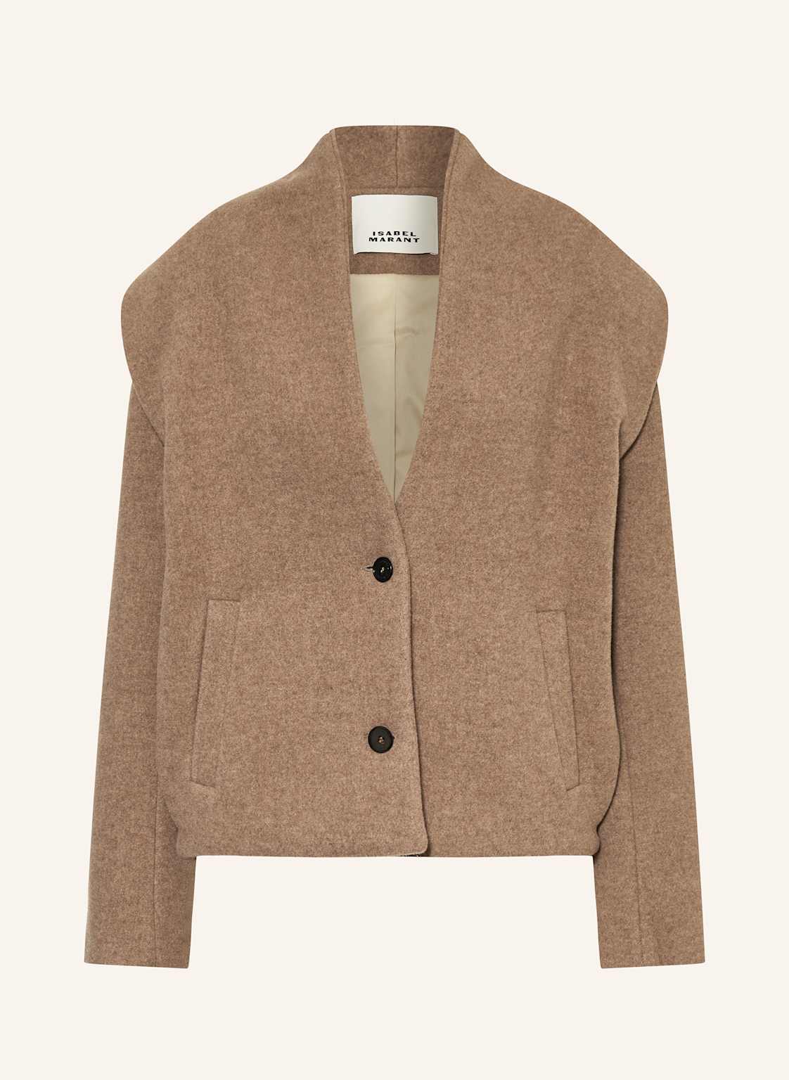 Marant Étoile Jacke Drogoga beige von MARANT ÉTOILE