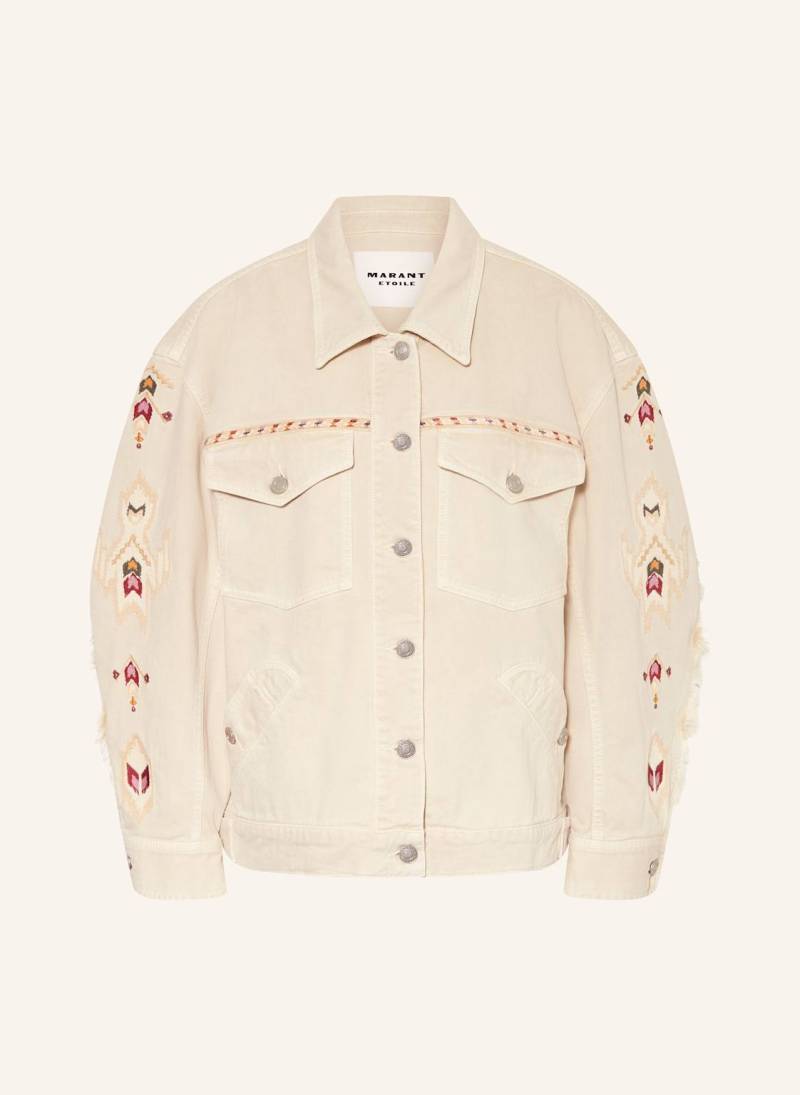 Marant Étoile Jeansjacke Manona weiss von MARANT ÉTOILE