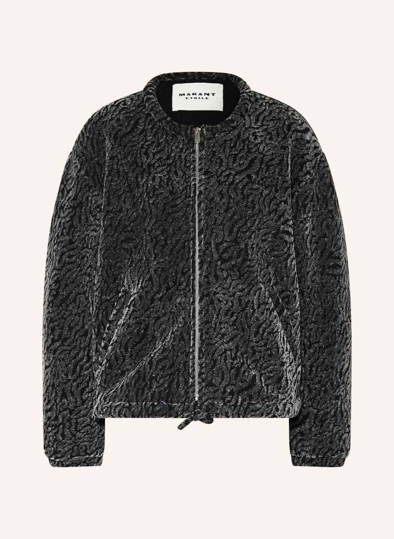 Marant Étoile Jersey-Blouson Abelina schwarz von MARANT ÉTOILE