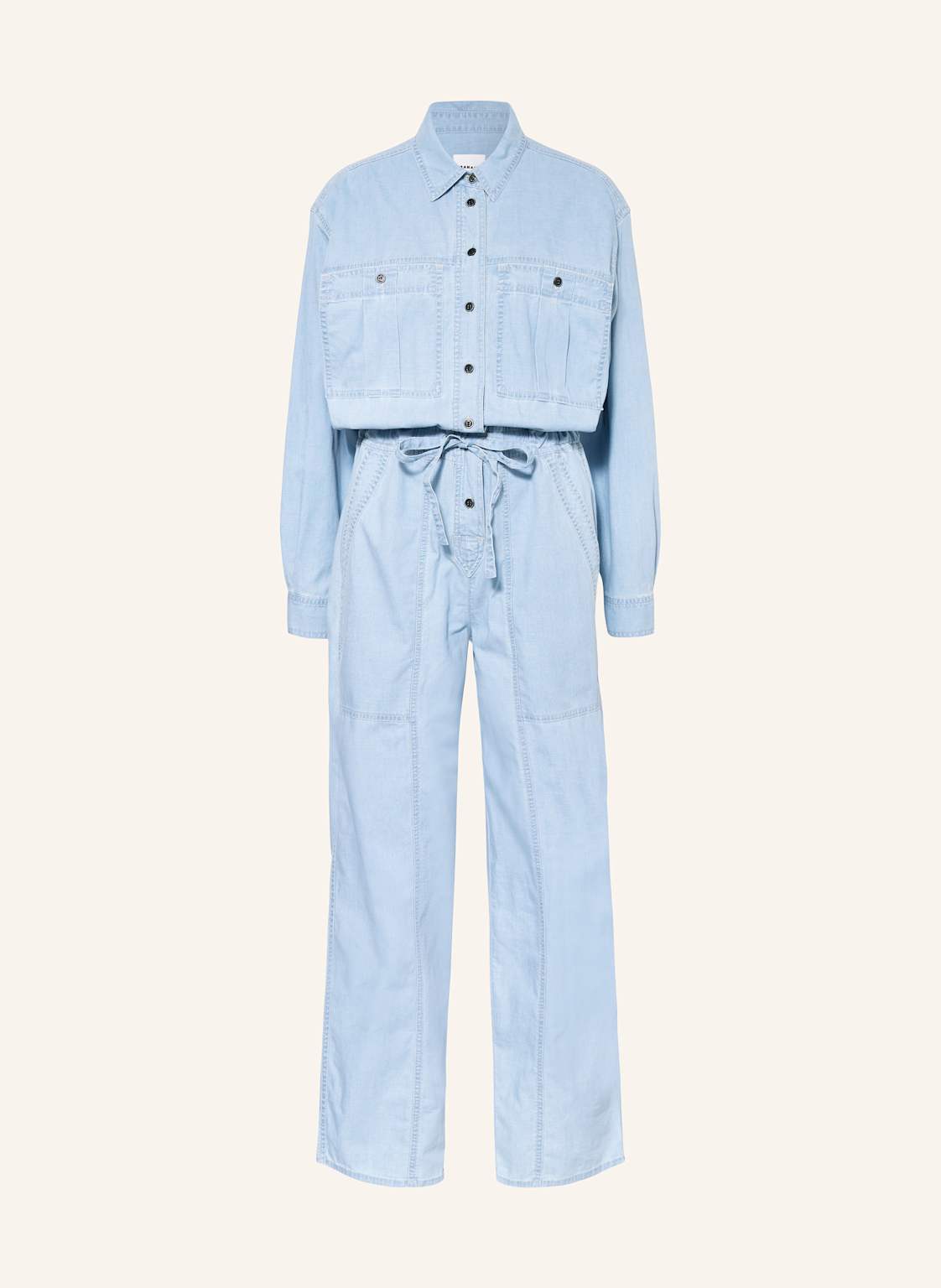 Marant Étoile Jumpsuit Valena In Jeansoptik blau von MARANT ÉTOILE