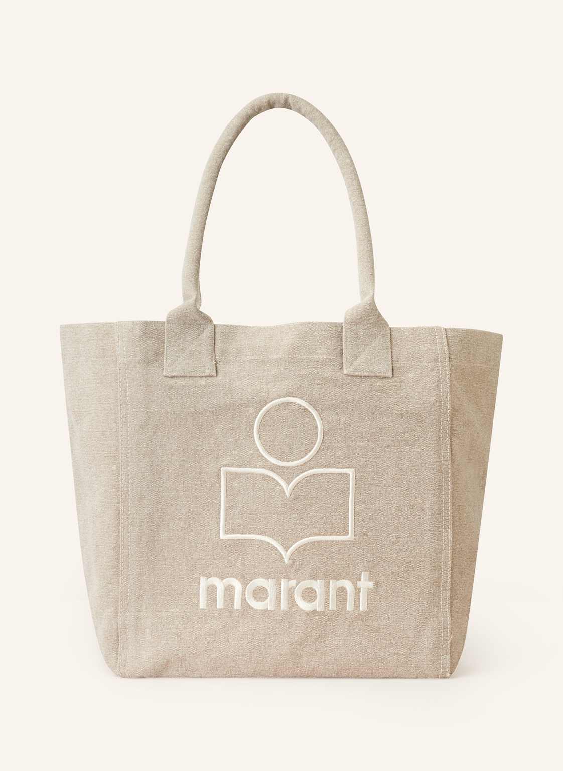 Marant Étoile Shopper Small Yenky-Gz beige von MARANT ÉTOILE