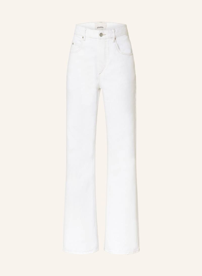 Marant Étoile Straight Jeans Belvira weiss von MARANT ÉTOILE