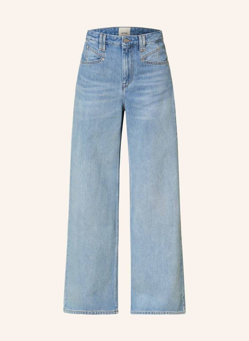 Marant Étoile Straight Jeans Lemony blau von MARANT ÉTOILE