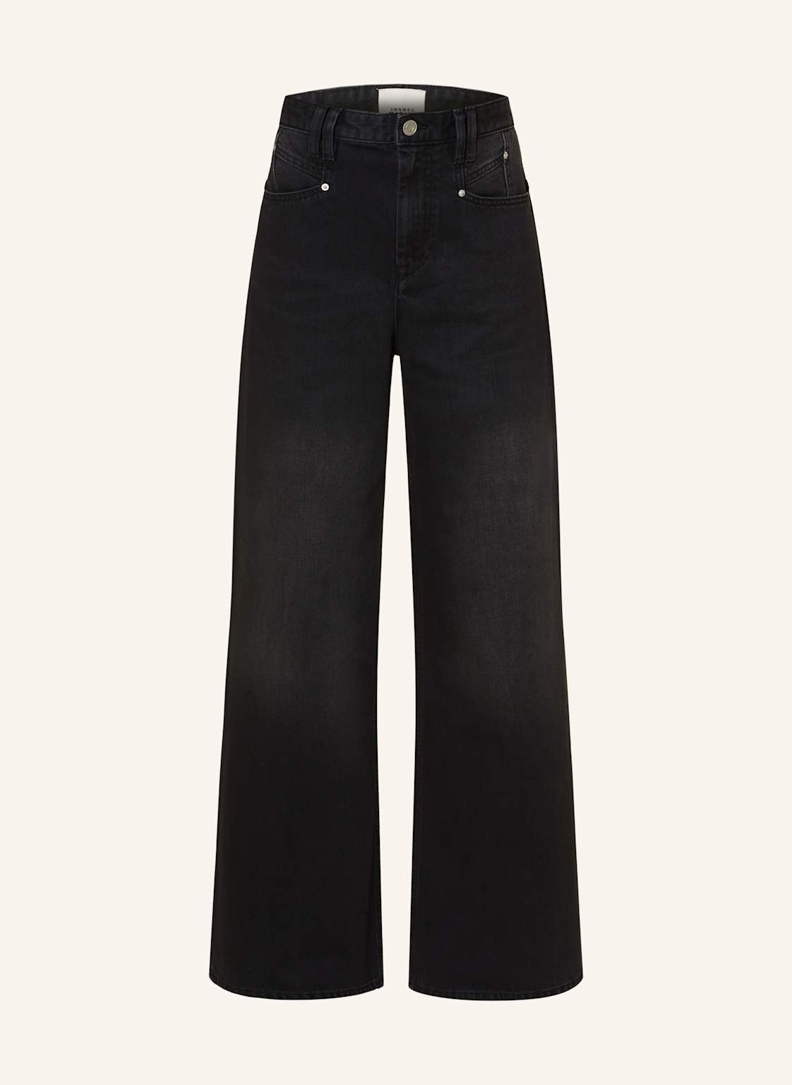 Marant Étoile Straight Jeans Lemony schwarz von MARANT ÉTOILE