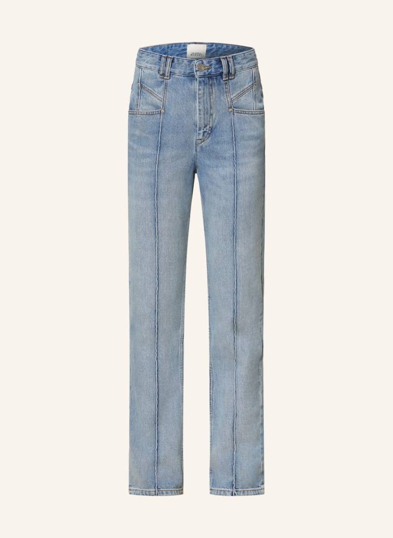 Marant Étoile Straight Jeans Niroka blau von MARANT ÉTOILE