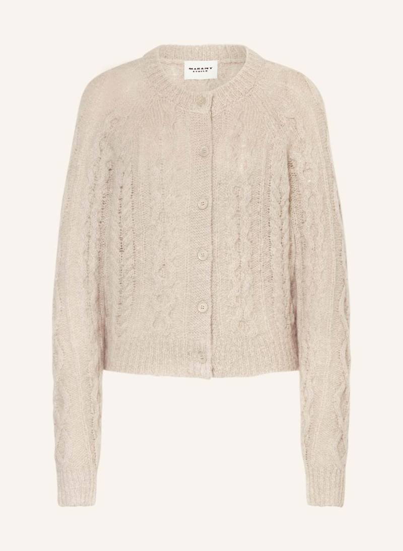 Marant Étoile Strickjacke Ery Mit Mohair beige von MARANT ÉTOILE