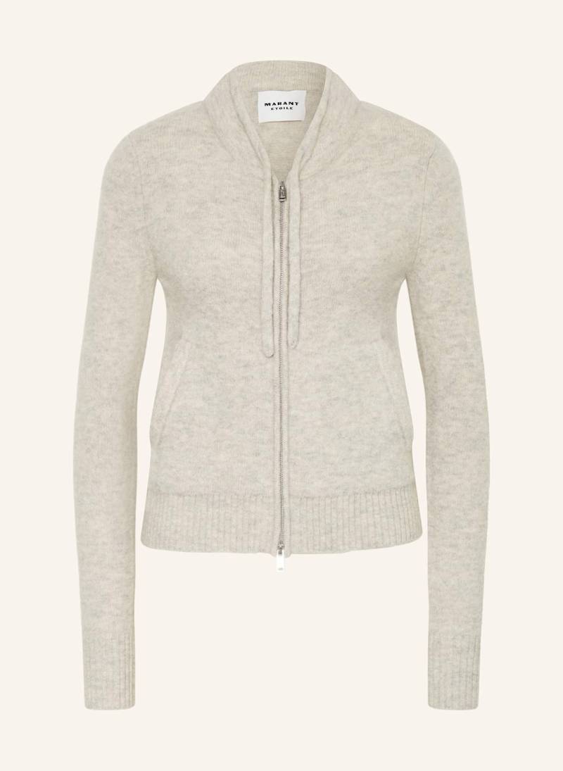 Marant Étoile Strickjacke Milly Mit Alpaka beige von MARANT ÉTOILE