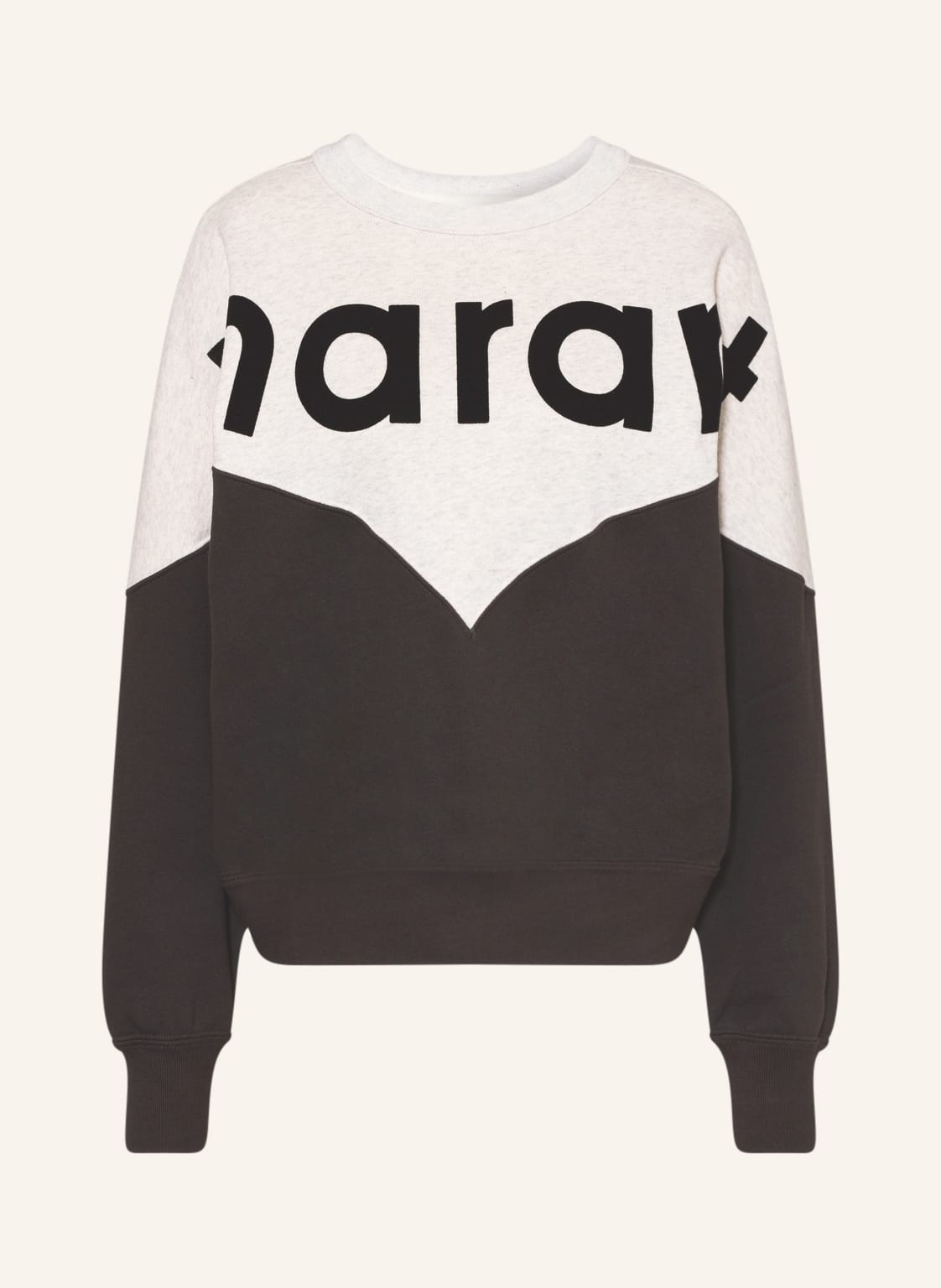 Marant Étoile Sweatshirt Houston schwarz von MARANT ÉTOILE