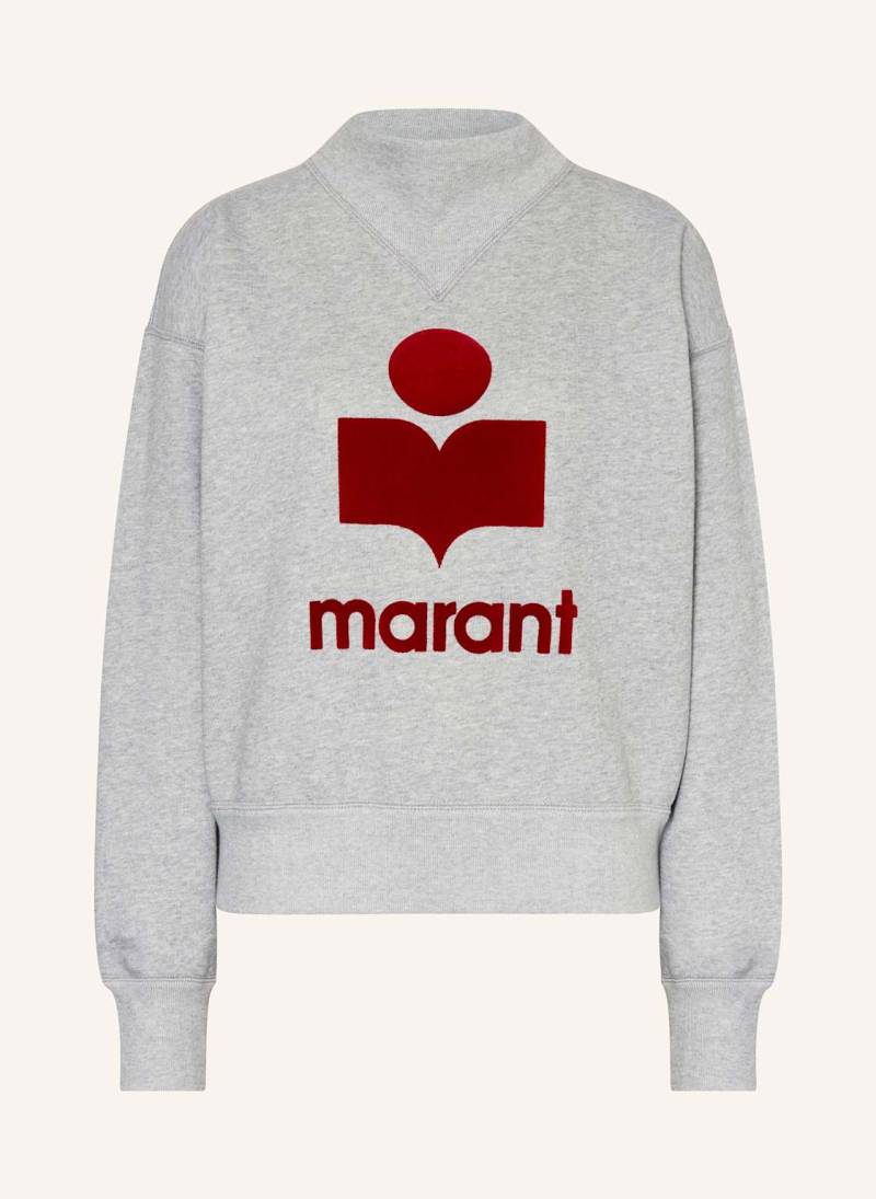 Marant Étoile Sweatshirt Moby grau von MARANT ÉTOILE